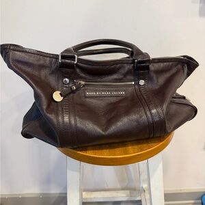 Marc by Marc Jacobs Dark Brown Leather Duffel Bag